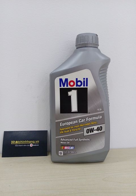 Mobil 1 0w40 synthetic - 1