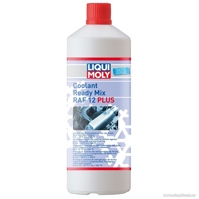Nước làm mát xe máy liqui moly đỏ không pha - 1