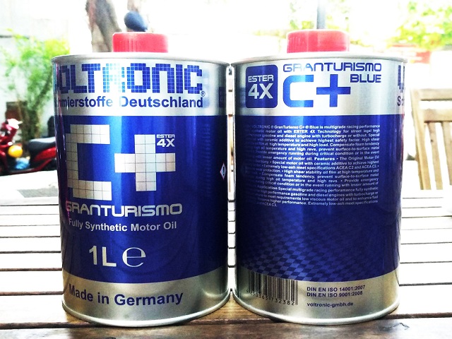 Nhớt voltronic granturismo c blue - 1