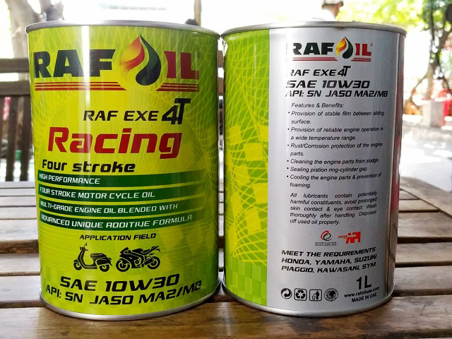 Nhớt raf oil racing 10w30 1l - 1