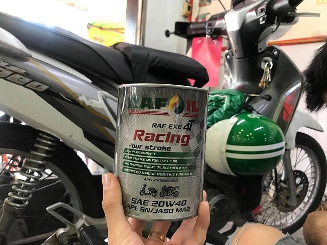 Nhớt raf oil racing 20w40 08l - 2