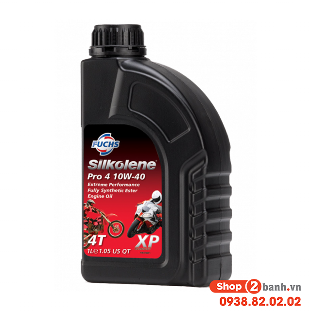 Nhớt fuchs silkolene pro 4 10w40 - 1