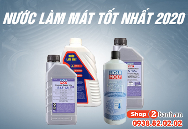Nước làm mát xe máy loại nào tốt nhất hiện nay 2020 - 1