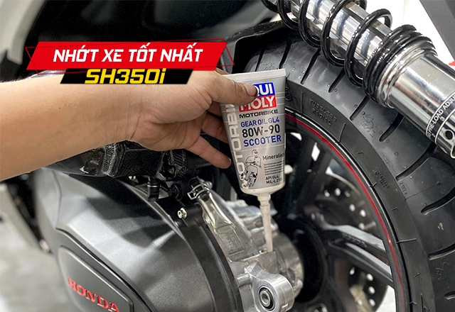 Tổng hợp các loại nhớt tốt nhất dành cho xe honda sh350i - 7