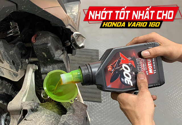 Tư vấn nhớt tốt nhất dành cho xe honda vario 160 - 13