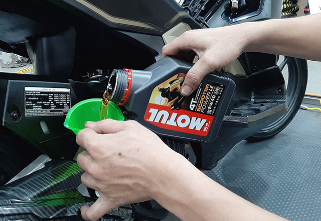 Nhớt jaso mb và ma2 loại nào tốt cho xe tay ga vario 160 - 6