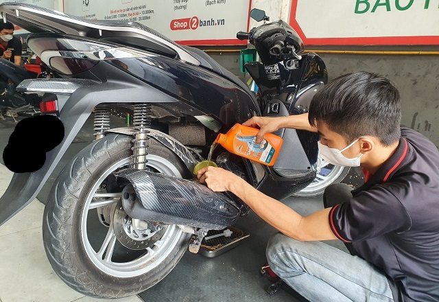 Dầu nhớt tốt nhất cho xe tay ga sh 125i160i hiện nay - 4