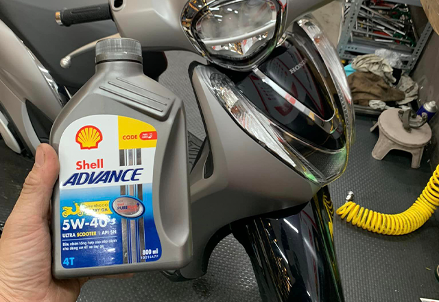 Dầu nhớt tốt nhất cho xe tay ga honda sh mode hiện nay - 4
