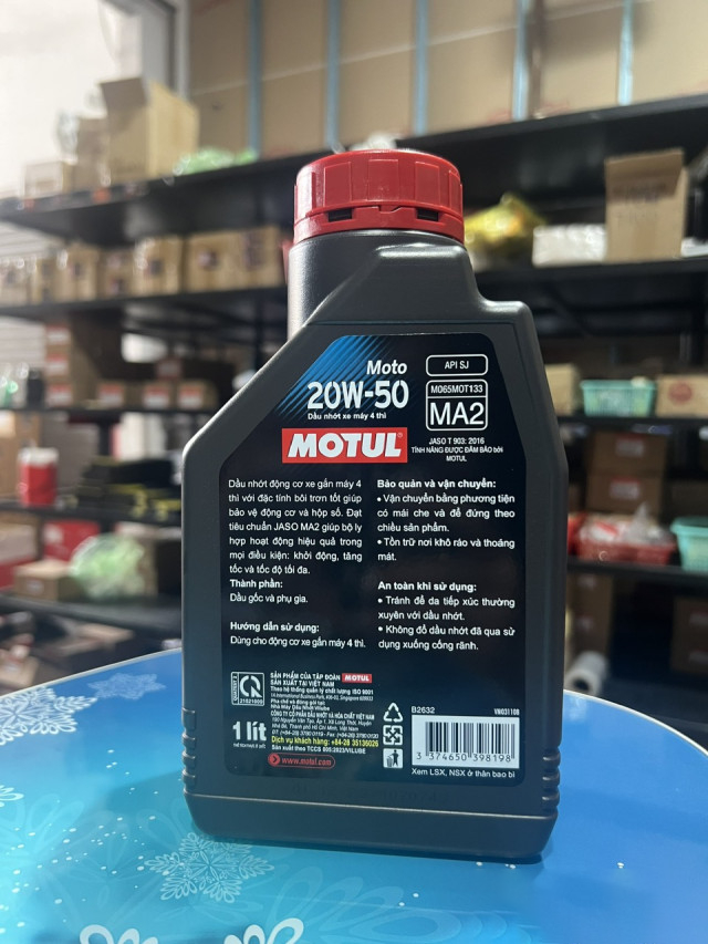 Nhớt motul moto 20w50 1l - 1