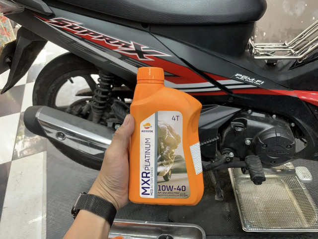 Dung tích nhớt exciter 135 là bao nhiêu thay loại nào tốt - 5