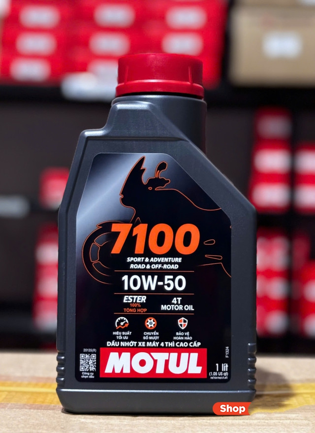 Nhớt motul 7100 10w50 4t - 1