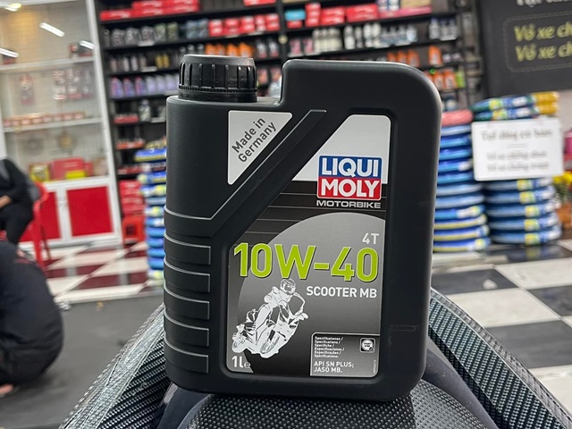 Nhớt liqui moly scooter mb 10w40 - 1