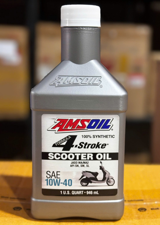 Nhớt amsoil scooter 10w40 4 stroke - 1