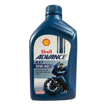 Nhớt Shell Advance AX7 10W40 Synthetic Based 1L
