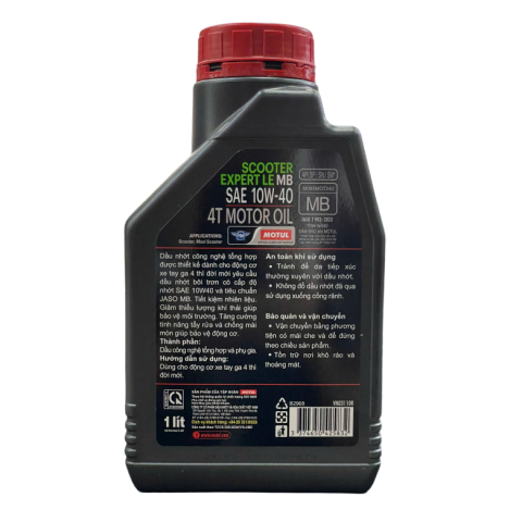 Nhớt Motul Scooter Expert LE 10W40 1L 