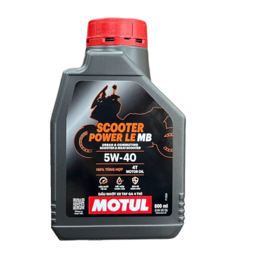Nhớt Motul Scooter Power LE 5W40 800ml