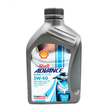 Nhớt Shell Advance Ultra Scooter 5W40 0,8L