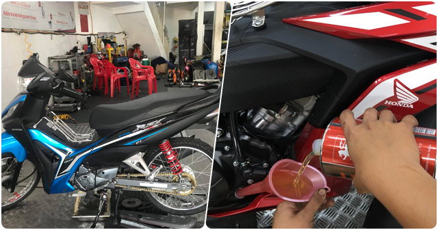 Dung tích nhớt Wave RSX là bao nhiêu? Thay loại nào tốt?