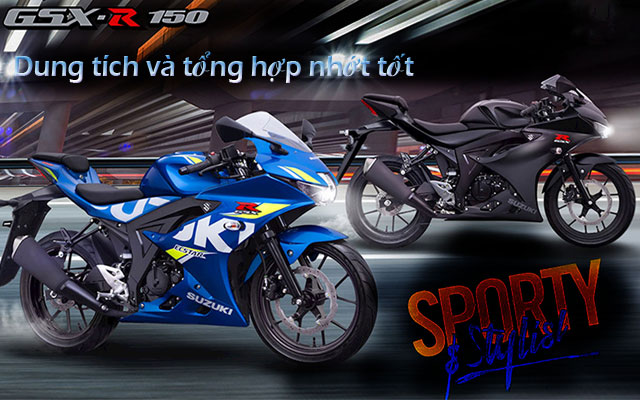 Dung tích nhớt xe GSX-R150 và các loại nhớt tốt cho GSX-R150