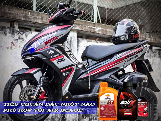 JASO MB và MA2 loại nào tốt cho xe tay ga Air Blade?