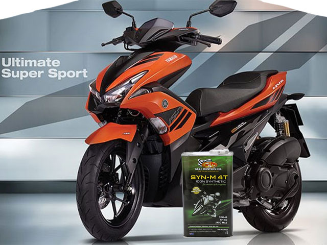 Nhớt Gulf Western Pao thay cho xe tay ga NVX có được không?
