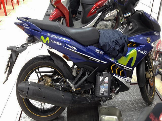 Thay nhớt xe máy Liqui Moly cho Exciter 150 tốt không?