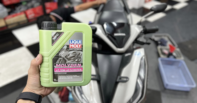 Vario 150 thay nhớt Liqui Moly Molygen 10W40 có tốt không?